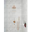 Monet Honed 4'' x 4'' Straight Edge Marble Singular Tile-69523308