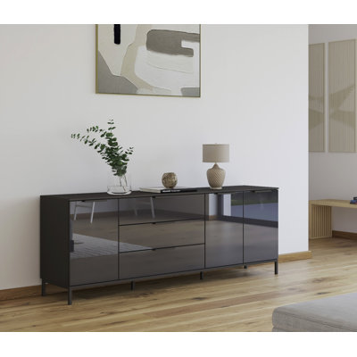 Flipp 3 Drawer 200Cm W Combo Dresser