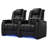 Tanksley Upholstered Home Theater Seating with Cup Holder
