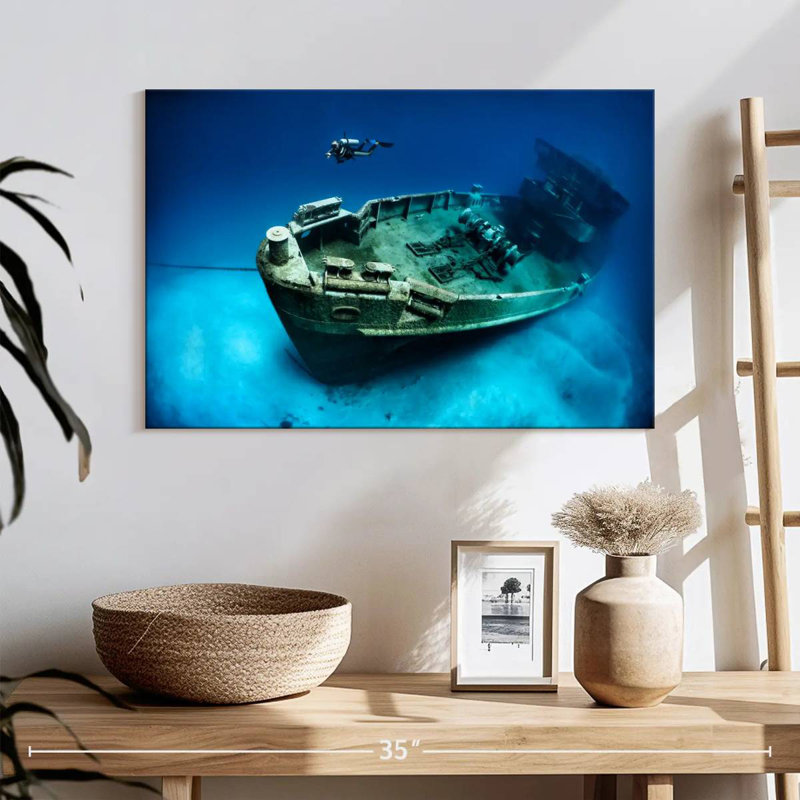 Senne USS Kittiwake Dive, H 16 po x l 24 po