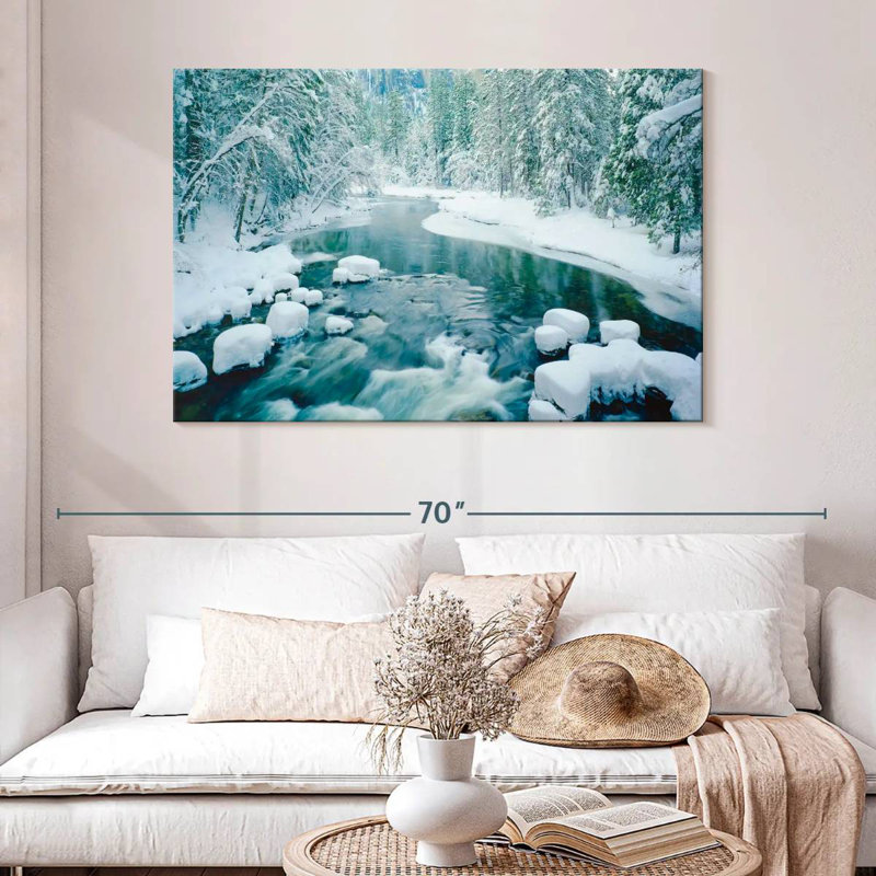 Alvord Winter Wonderland à Yosemite, H 32 po x l 48 po