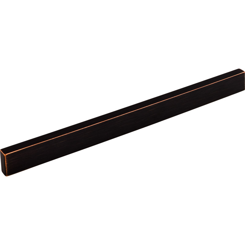 Modern Metro Finger Pull, Tuscan Bronze, 12" Center to Center
