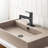 Bathroom Sink Faucet With Pull Out Sprayer, Single Handle Modern Bathroom Basin Faucet With Pop-Up Sink Drain Stopper & Deck Plate,Matte Black-121292313