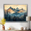 Gintaris Mountain Forest Pine Tree Roots V - montagnes, art mural-1815073705-1654154589-1815073712