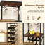 Wine Bottle & Glass Rack