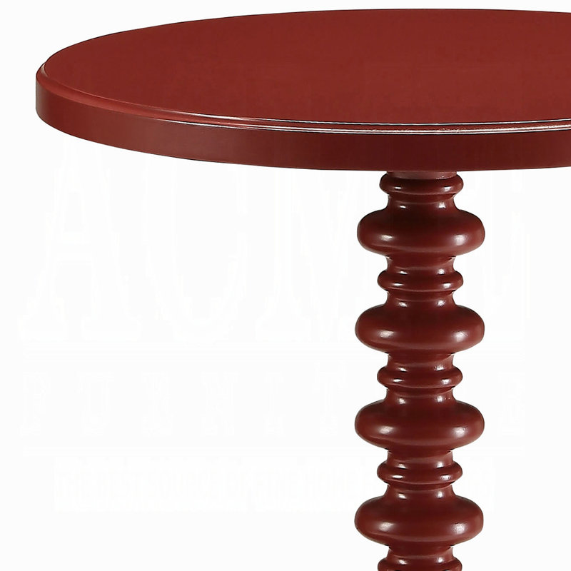 Table d'appoint Acton, Rouge