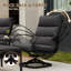Chaise berçante pivotante avec 2 repose-pieds 3 pièces-1890269250-1905293999