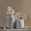 Vase gris antique en fer gris-120644836