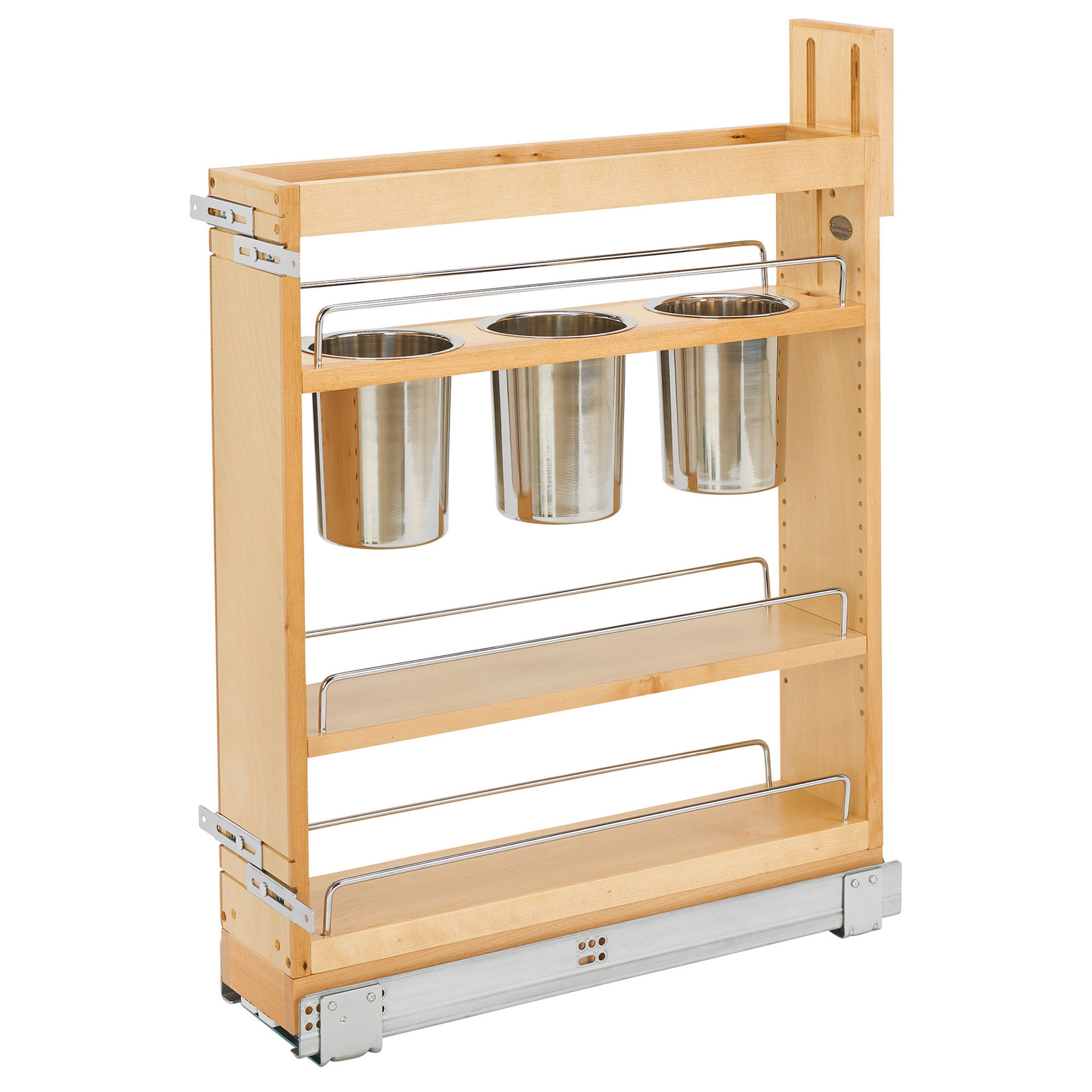 Rev-A-Shelf Base Cabinet Pullout Organizer with Utensil Holder & Reviews