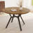 43.2"-59.1" Round Dining Table, Mid-century Round Kitchen Table For 4-6 Person, Modern Leisure Coffee Table-1273987666