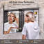 Armoire à pharmacie en aluminium à miroir avec 2 tablettes Omeed-1967116836-1973645431