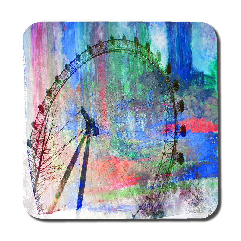 Square 6 Piece Coaster Set