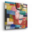  «Freeway 6» par Cheryl Warrick, art mural en verre acrylique, 12 po x 12 po