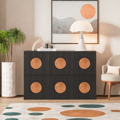 Armoire d'appoint moderne et rétro