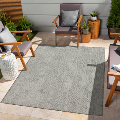 Rayon de soleil 2 pi 7 po X 7 pi 3 po Tapis intérieur / extérieur