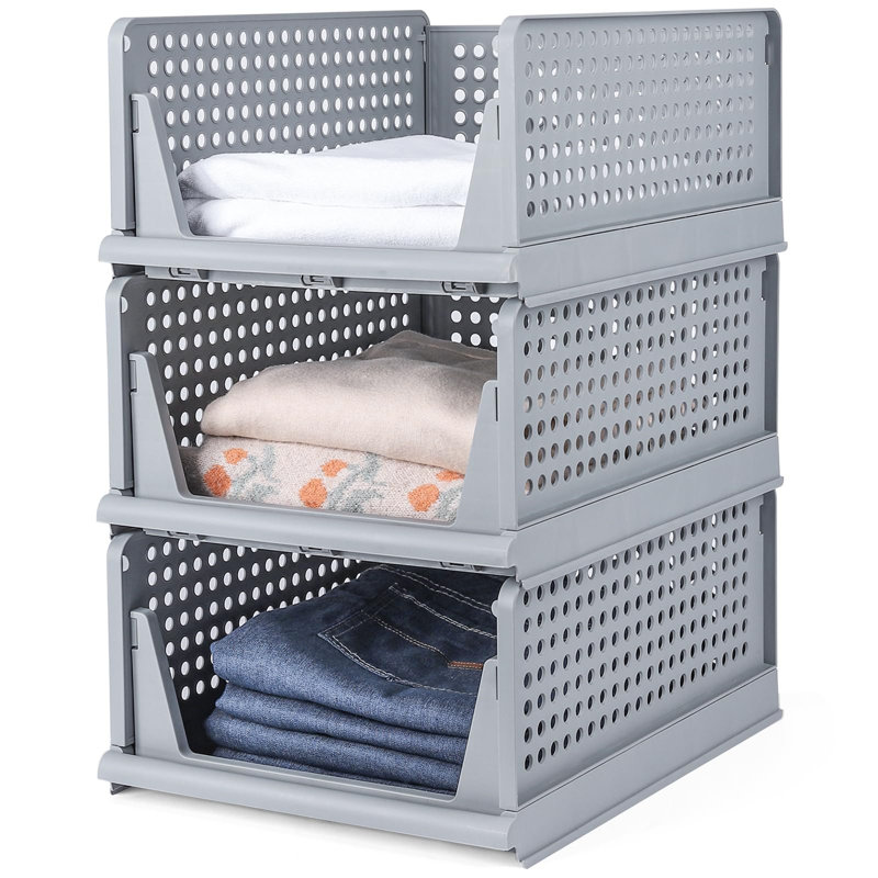 Stalter Plastic / Acrylic Shelf Divider, Grey