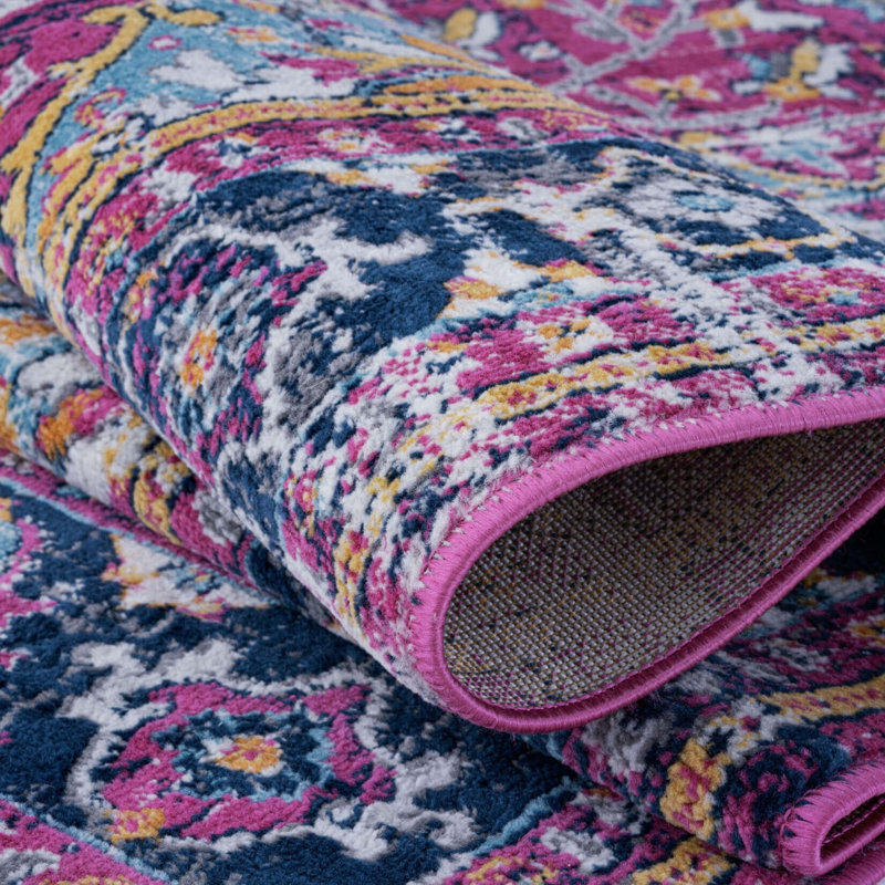 Marrakech Vintage Rugs in Multicolour | 430, Rectangle 160 x 230cm