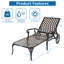 Chaise longue inclinable 48,4 po Bauder-2138214186