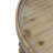 Stylish and Functional Wooden End Table with Open Cane Shelf for Versatile Use in Living Room or Bedroom