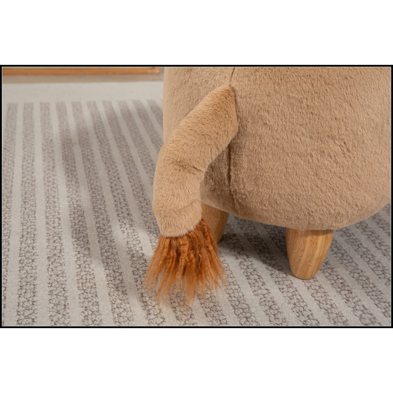 Repose-pieds avec rangement caché Luke the Lion