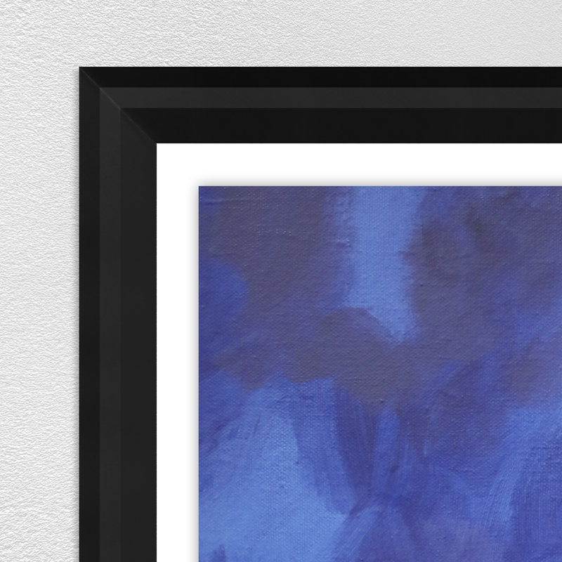 Lever de soleil sur Portland III, Papier noir avec cadre photo simple, Oui