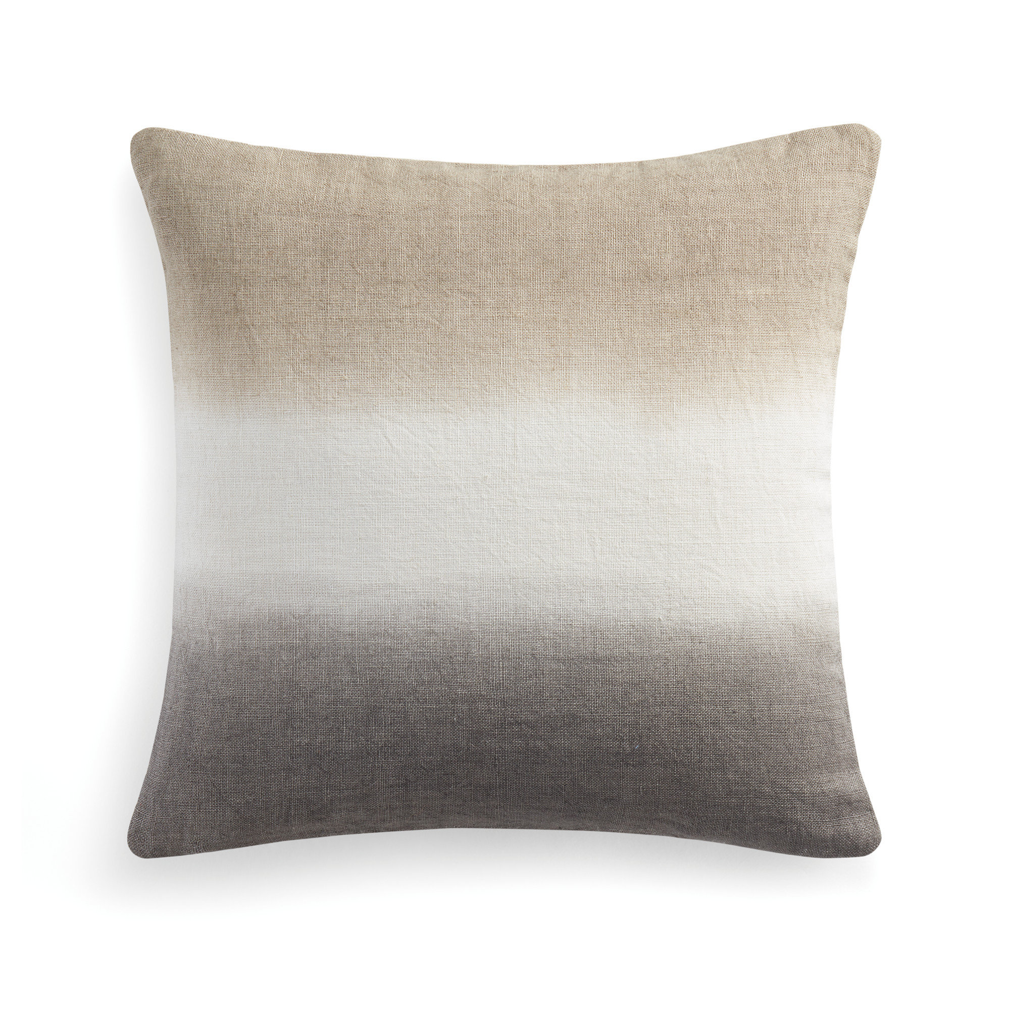 DKNY Pure Dip Dye Ombre Linen Throw Pillow Wayfair