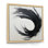 Essentiel d'être noir et blanc abstrait I - peinture abstraite murale, salon