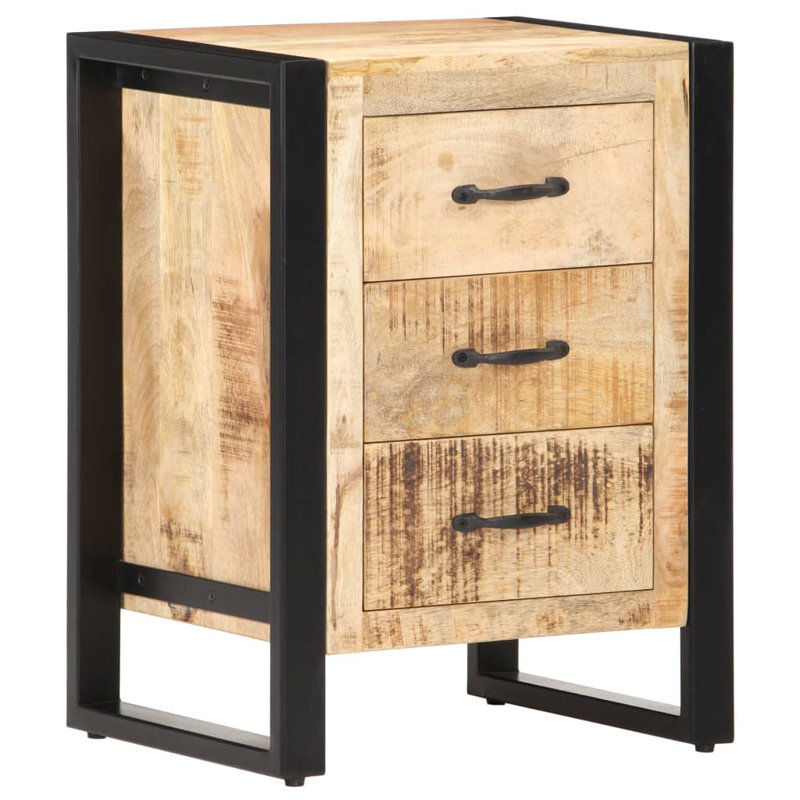 Isola 40cm W Particle Board / Chipboard Bedside Table