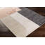 Mora Geometric Handmade Tufted Beige/Rose/Charcoal Area Rug-275682029
