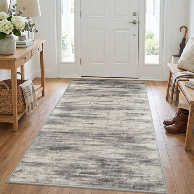 Machine Washable Area Rugs Rubber Backed Rug for Bedroom Living Room