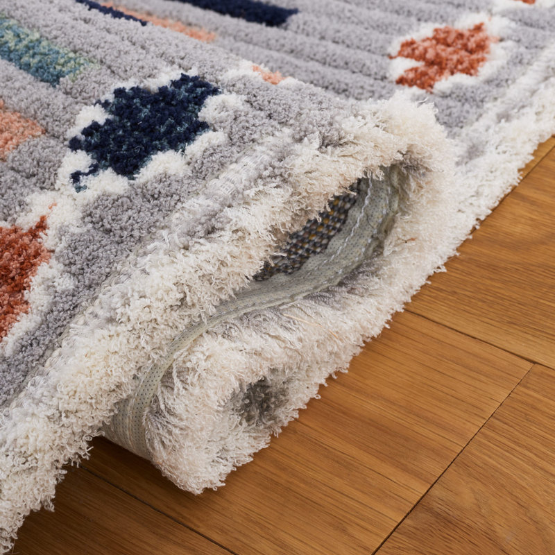 Khallil Performance Geometric Rug, Rectangle 5'3" x 7'6"