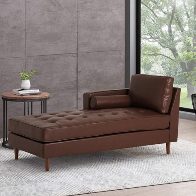 Chaise longue Tamber, Accoudoir à droite (vu de face)