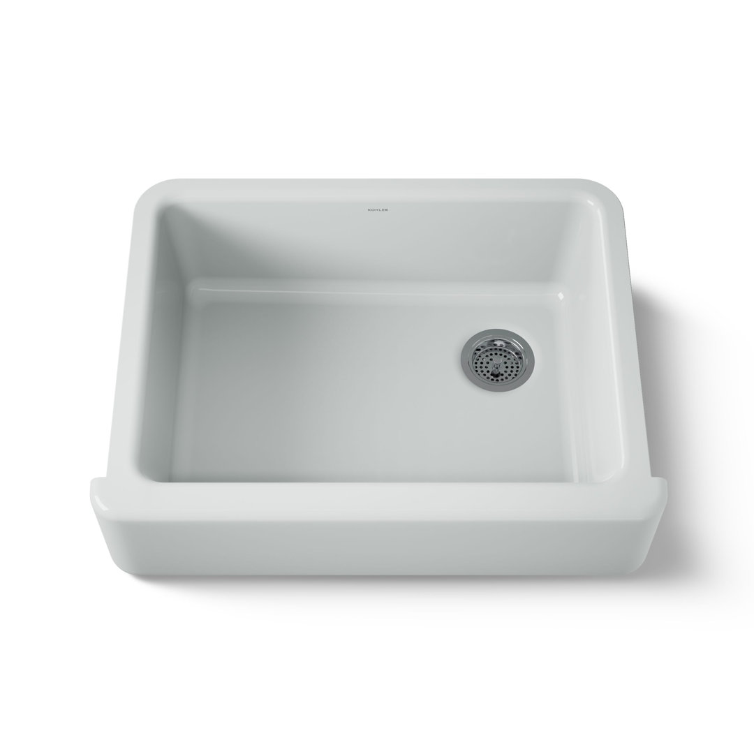 Whitehaven 29.69" L x 21.69" W Farmhouse Single Bowl Kitchen Sink Kohler 
