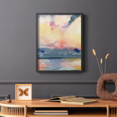 Prism Seascape II Framed Print - Solid Wood
