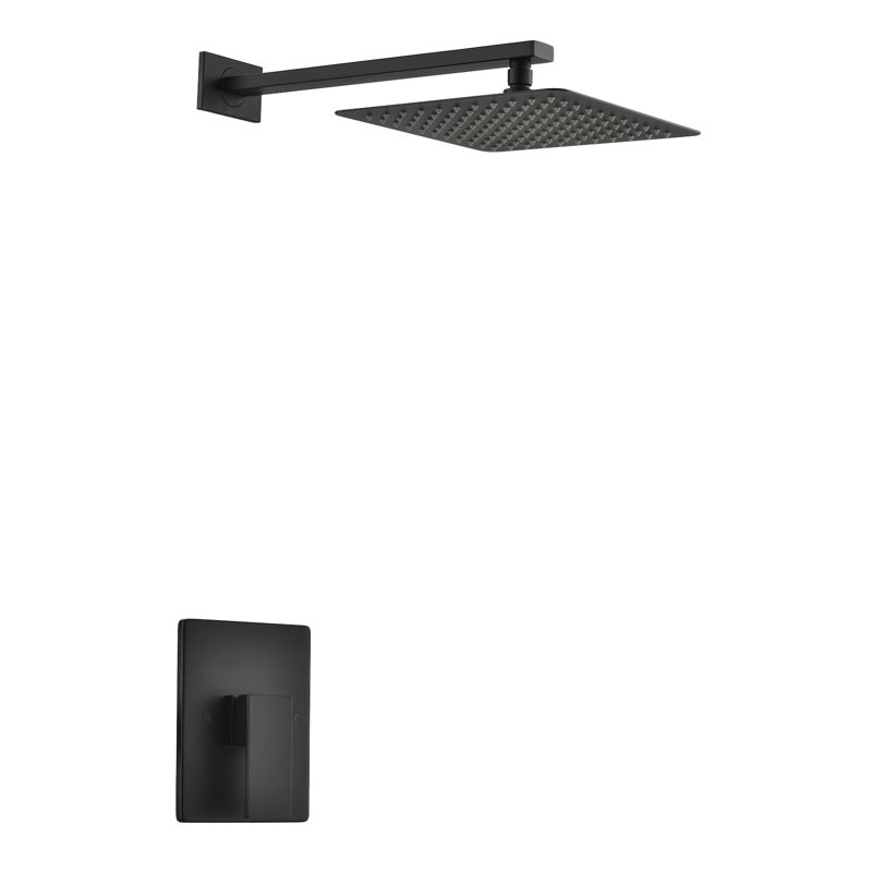 Aqua Piazza Complete Shower System with Rough in-Valve