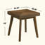 Table d'appoint carrée en bois