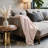 Chevron Pattern Flannel Throw Blanket.-131977029