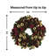 Faux Evergreen Holiday Wreath