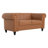 Sanor Modern Leather Chesterfield Loveseat – Button Tufted Sofa Couch with Arms for Living Room-1833708665