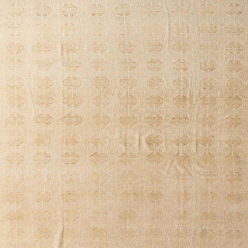 Wool Abstract Indoor Rug, Square 8'