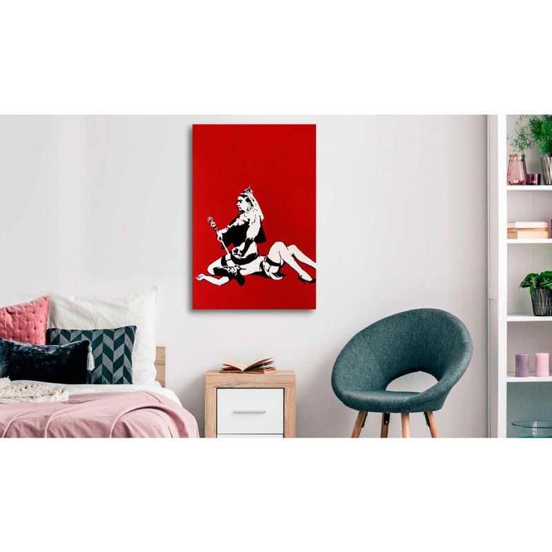 Queen - Print on Canvas, 90cm H x 60cm W