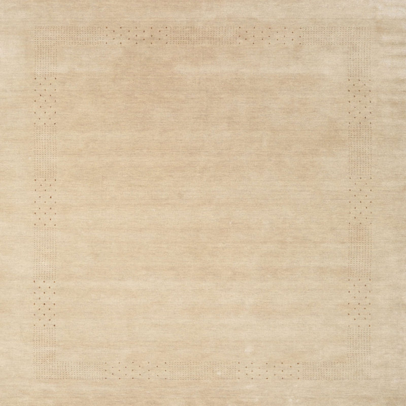 Surface beige contemporaine tapis, Carré 4 pi