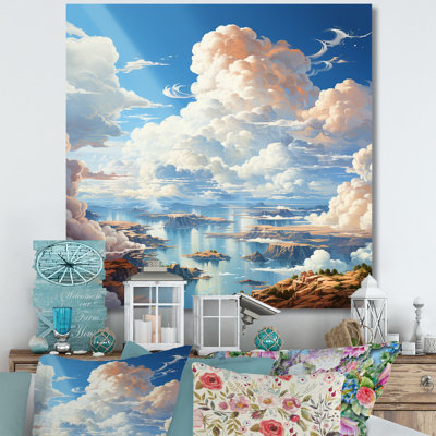 «Sky View The Art Of Clouds II» - art mural nuages