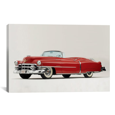 Lyall «Cadillac Eldorado Convertible 1953», reproduction d'art sur toile