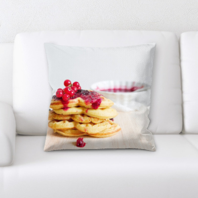 Microsuede Throw Pillow