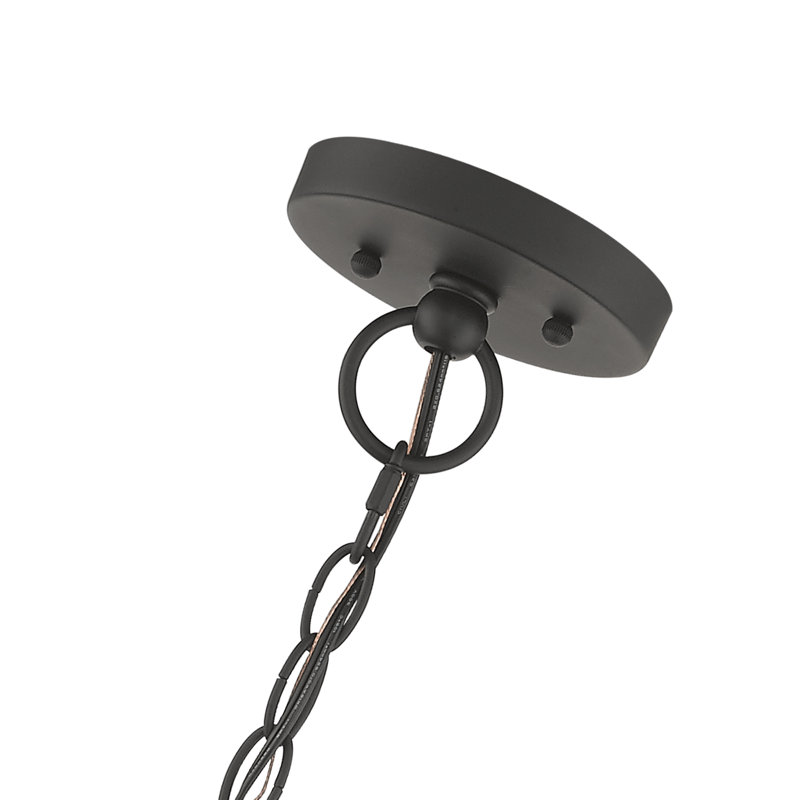 Lanterne suspendue d'extérieur 3 lumières, Noir