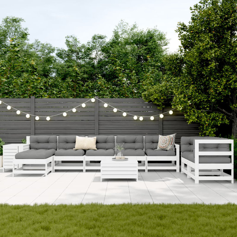 62cm Wide Patio Sofa with Cushions