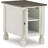 Darlicia End Table and Built-In Outlets
