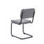 Ensemble de 4 chaises de salle à manger modernes et simples en cuir synthétique