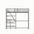 Twin Size Loft Bed Frame With Extended Stairs And Storage Bags Built-In Charging Station Features-639594091